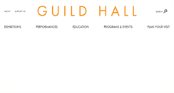 Desktop Screenshot of guildhall.org